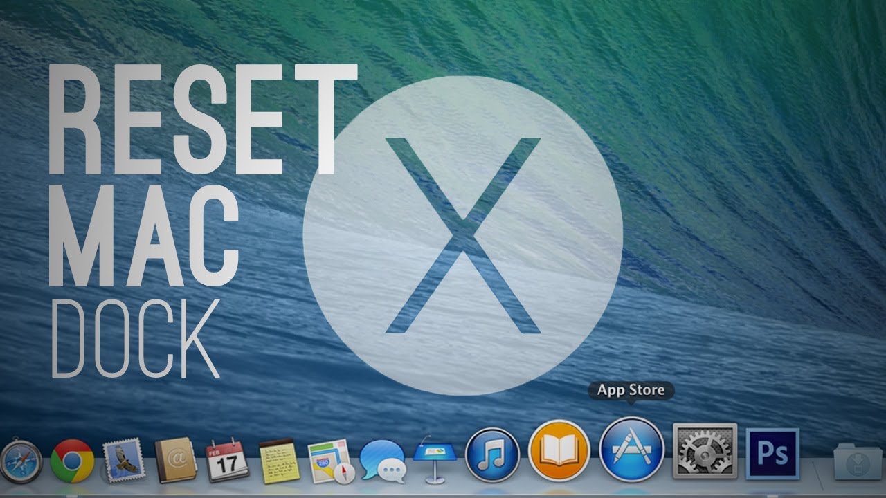 Create default dock for new mac os x user manual